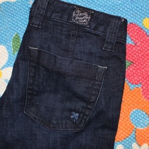 Lucky Brand Dark Wash Wide Leg Jean